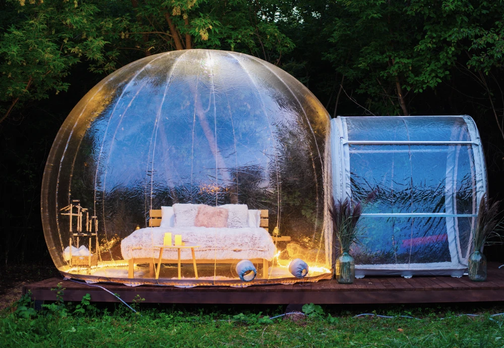 bubble tent house