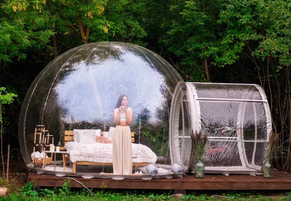 bubble tent house