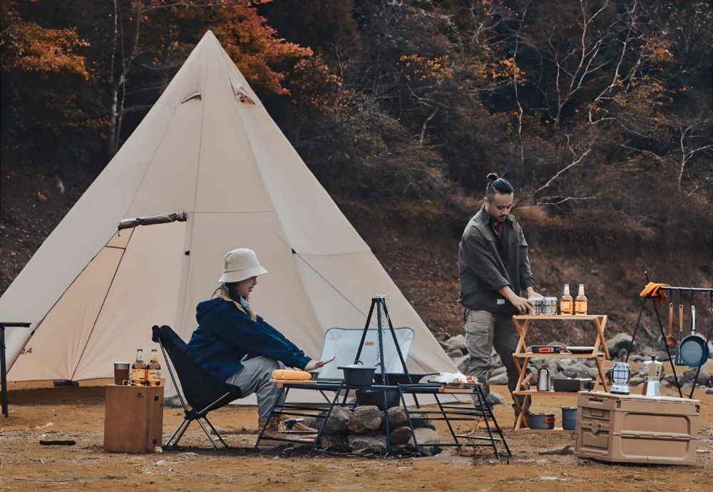 white teepee tent