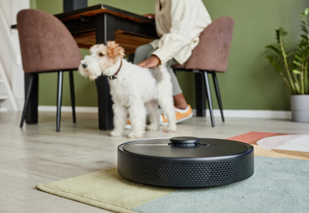 robot vacuum with self cleaning mop